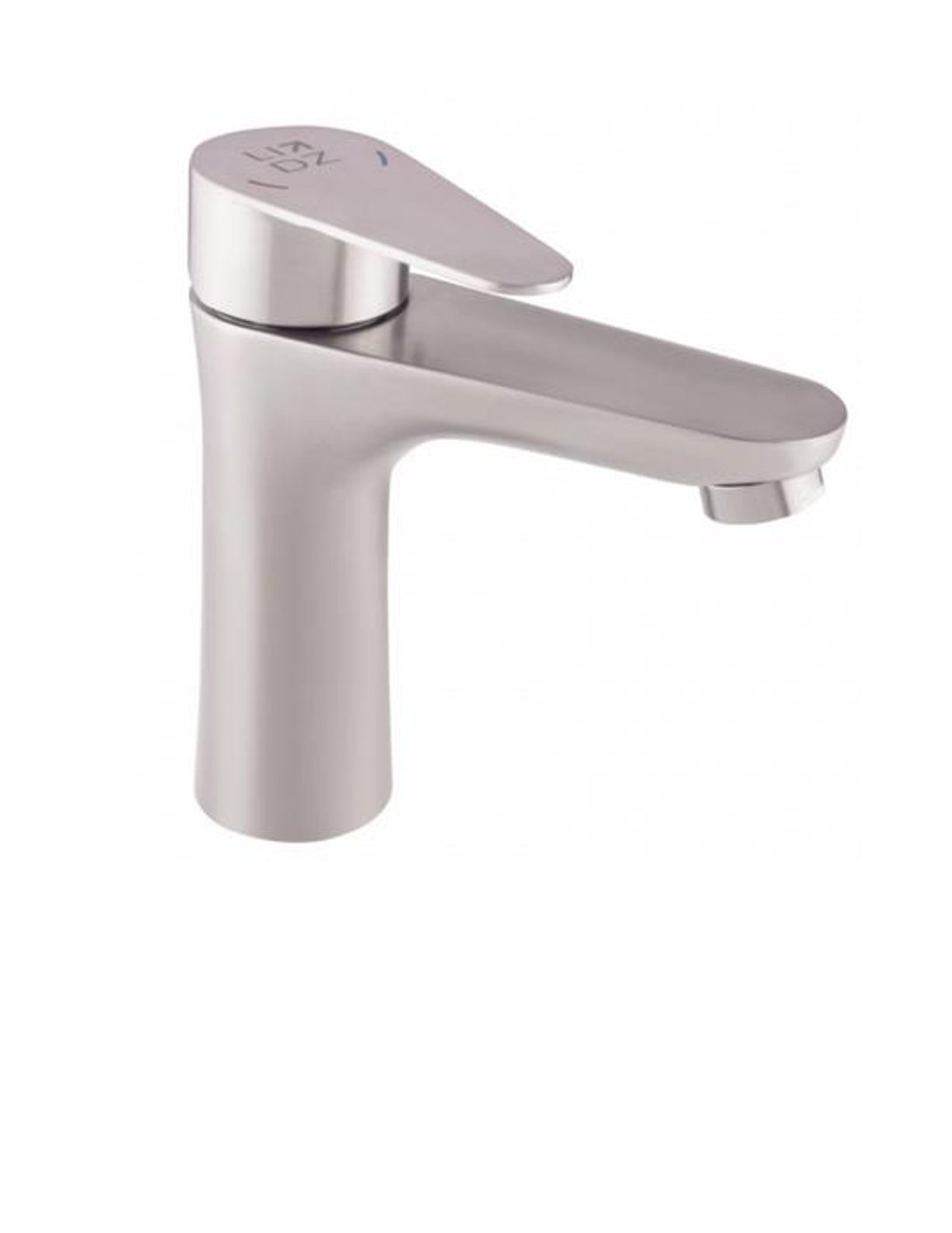 Змішувач для раковини низький Vida 001F, Nickel (k35) LDVID001FNKS34954 Lidz